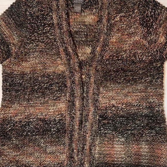 Additions by chico’s Open Cardigan Wool Blend Sz 1‎ (M/8) EUC - Picture 7 of 12